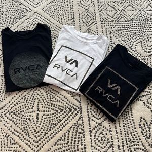 Set of 3 Men’s XL RVCA T-Shirts